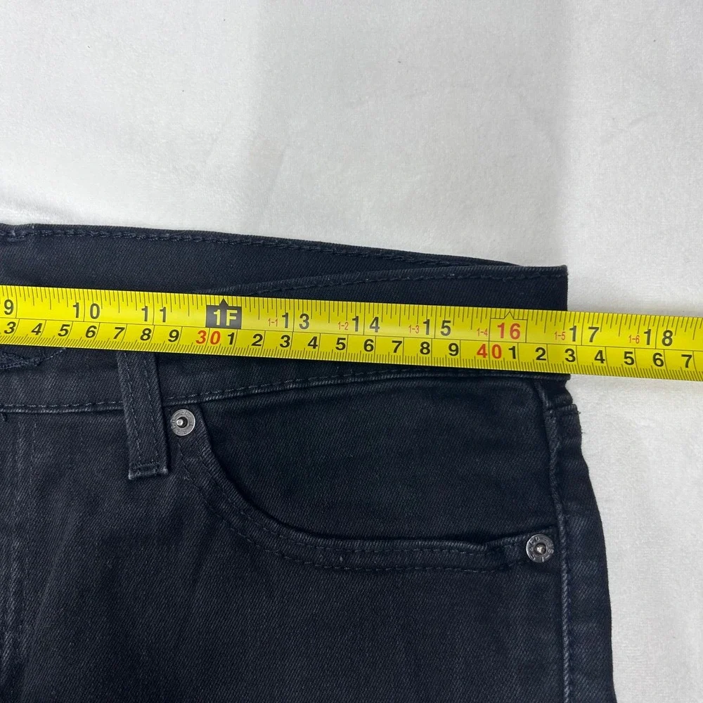 Levis 511 Slim Fit Jeans Mens W32 L32 Black Denim Pants